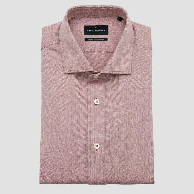 Daniel Hechter Slim Fit Shirt in Red Pattern