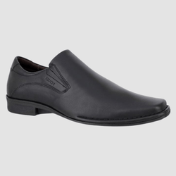 Ferracini egar mens leather slip on dress shoe in black