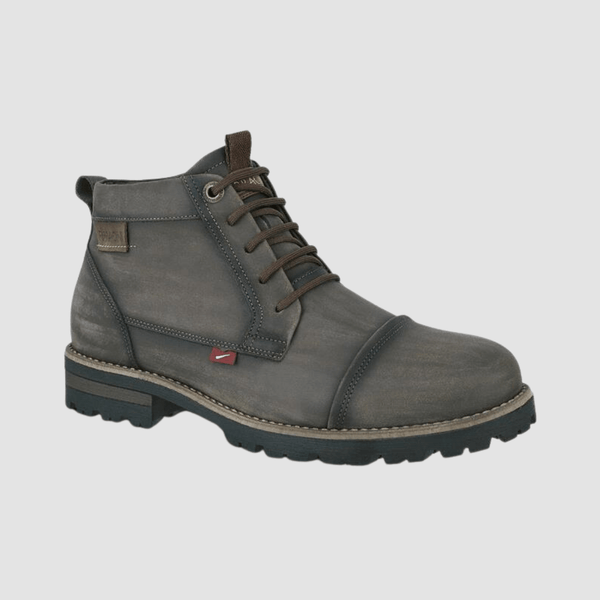 Ferracini Jay mens casual leather boot in grey