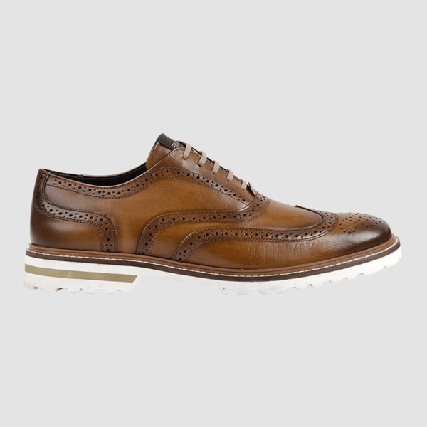 Ferracini Aiden mens leather lace up shoe in tan