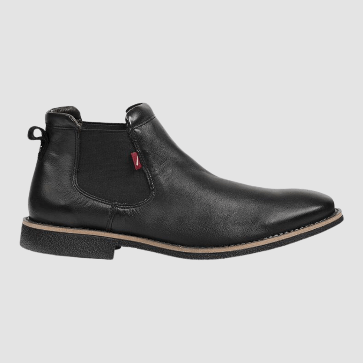 Ferracini Mens Bangkok Leather Boot in Black
