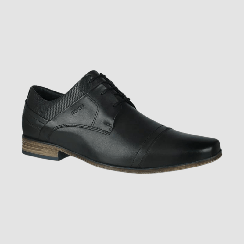 Ferracini Damian mens leather lace up dress shoe in black