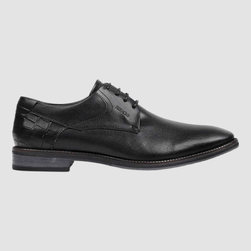 Ferracini Fergus Mens Lace Up Shoe in Gold Preto