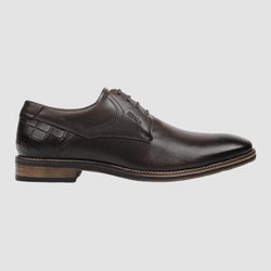 Ferracini Fergus Mens Lace Up Shoe in Gold Tobacco