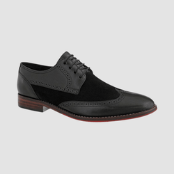 Ferracini Ismaeel mens luxury leather dress shoe in black