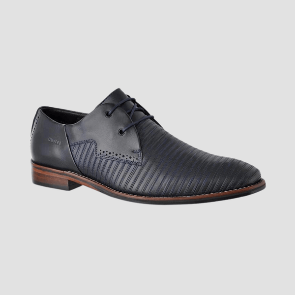 Ferracini Issah Mens Leather Shoe in Navy