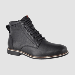 Ferracini Oscar Mens Textured Leather Boot in Navy