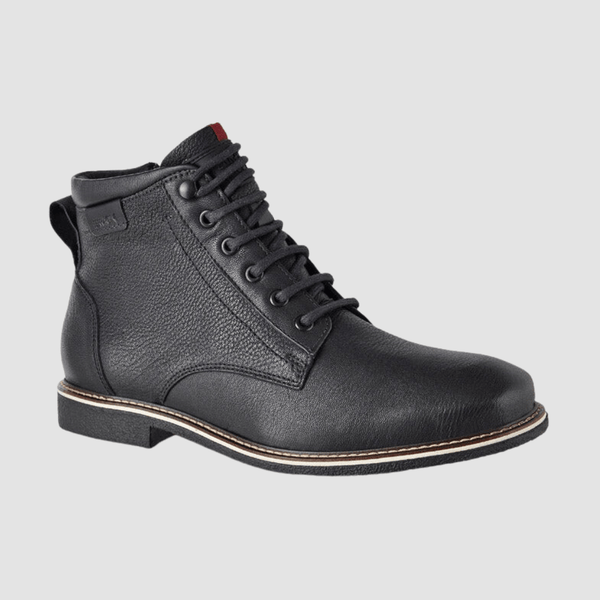 Ferracini Oscar Mens Textured Leather Boot in Navy