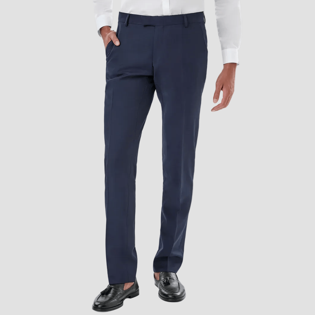 Slim Fit Rebellion Trouser in Navy by Gibson