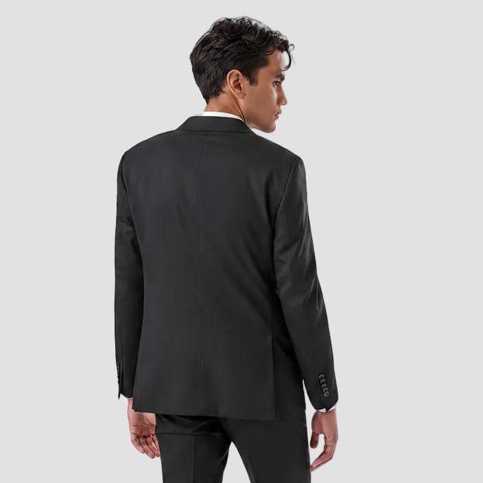 Gibson Slim Fit Ayden Suit in Black Merino Wool