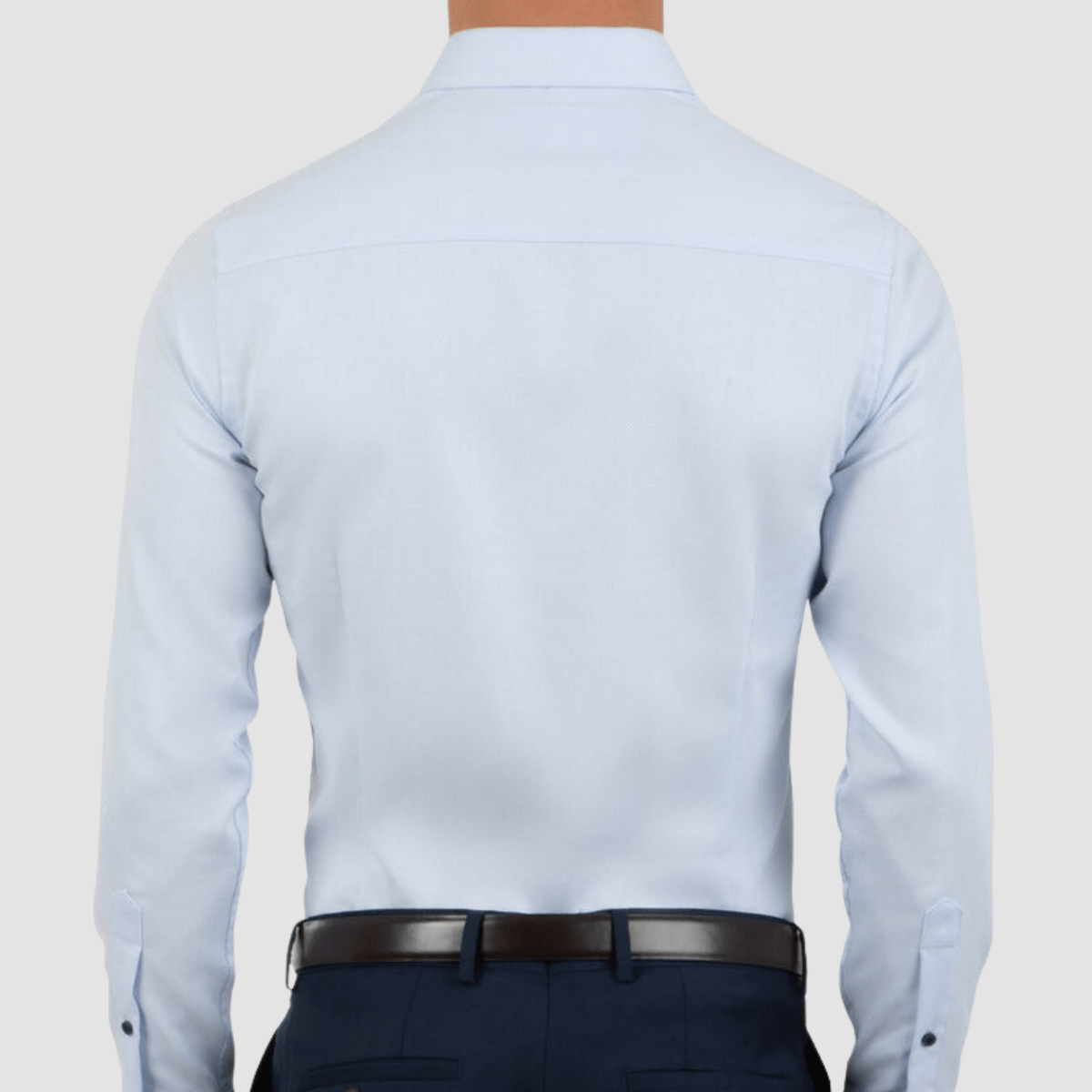 Gibson Slim Fit Fierce Contrast Shirt in Blue
