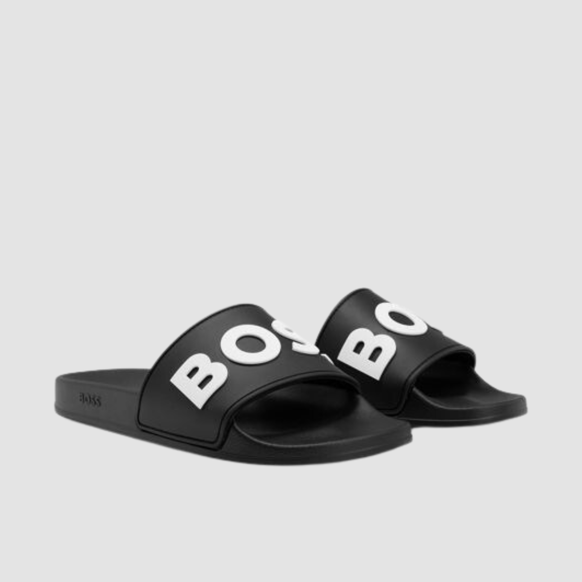 Hugo Boss Bay Big Boss Mens Slides in Black