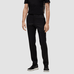 Hugo boss shop black suit trousers
