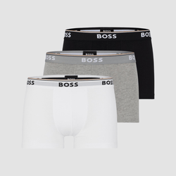 Hugo Boss Classic Fit Trunk 3 Pack in Assorted Stretch Cotton