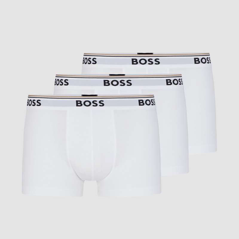 White Boxers Stretch trunk 3 pack Tommy Hilfiger, Underwear White Boxers  Stretch trunk 3 pack Tommy Hilfiger, Underwear