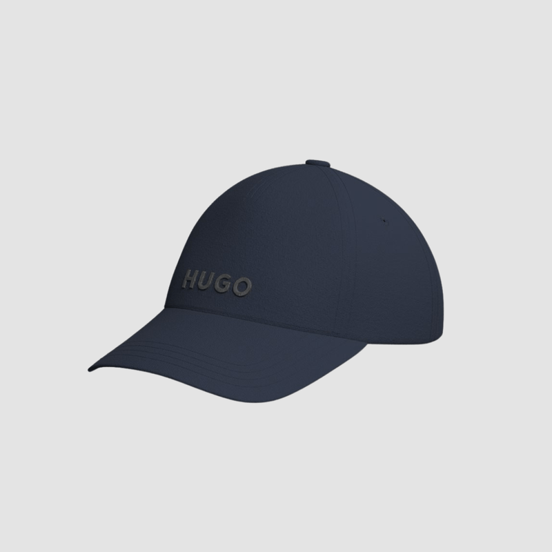 Hugo Boss Jude Embroidered Cap in Navy Blue