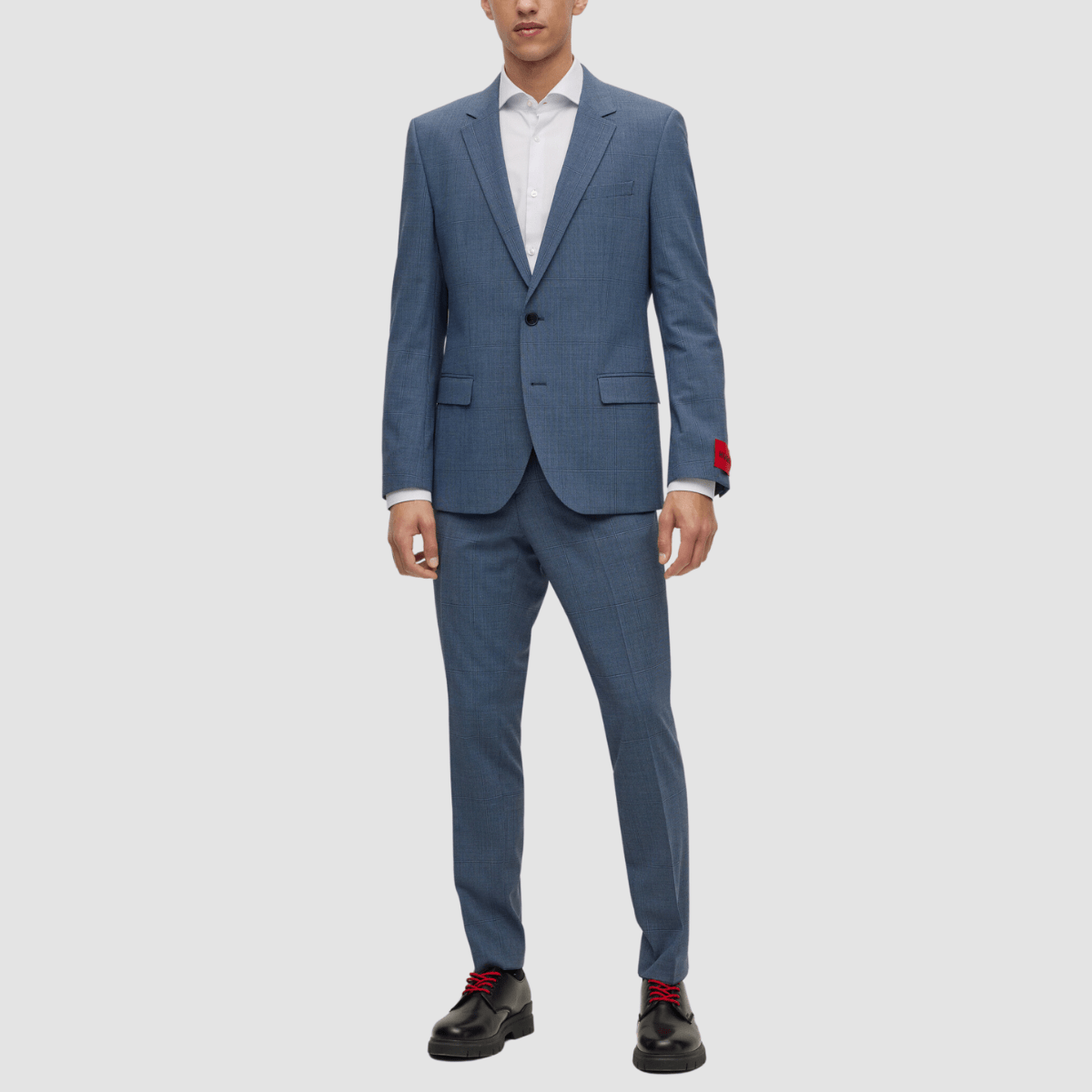 Hugo Slim Fit Kason Shirt in White Cotton