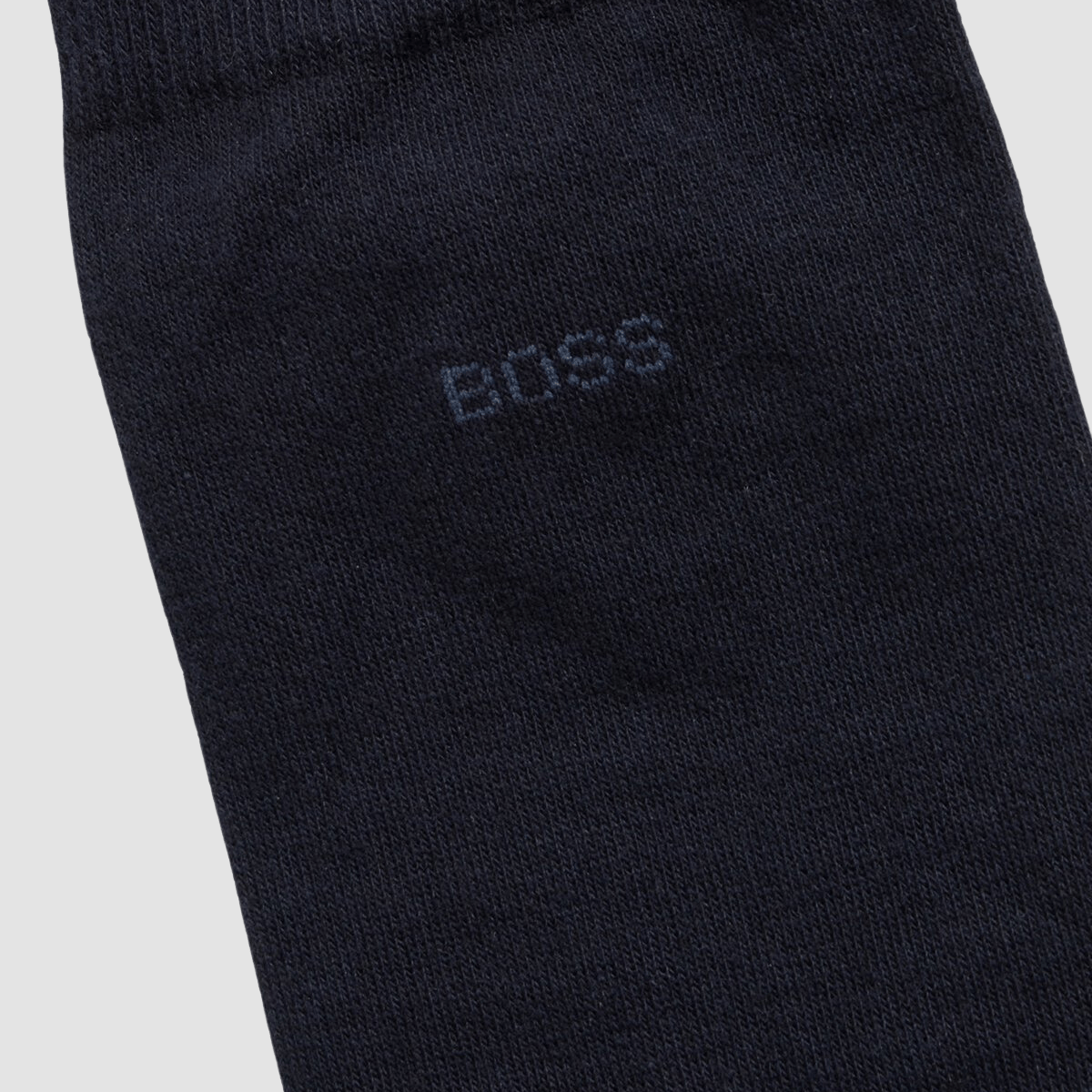 Hugo Boss Mens Socks in Dark Blue Cotton Stretch Mens Suit Warehouse