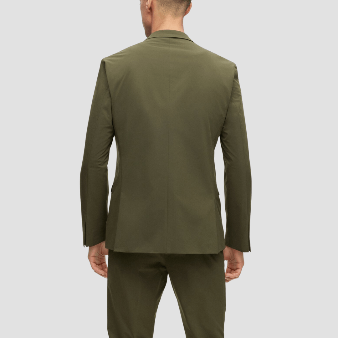 Hugo Boss slim fit away green travel suit – Mens Suit Warehouse - Melbourne