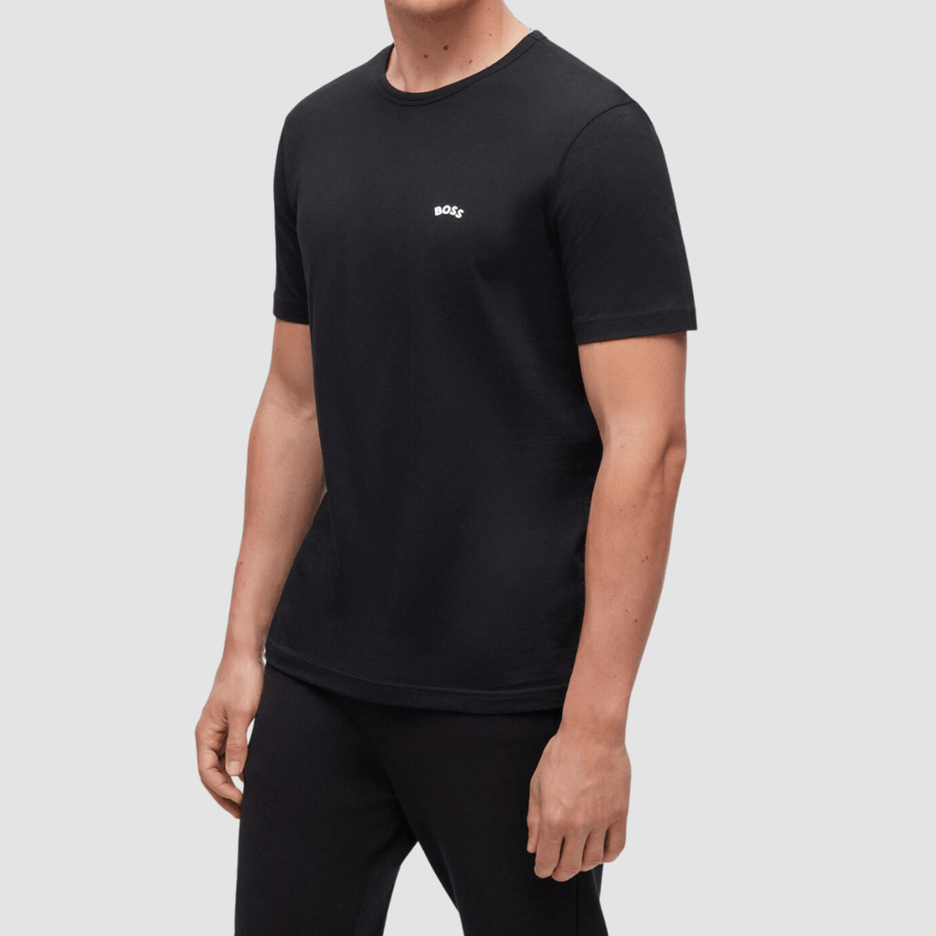 hugo boss mens black t shirt