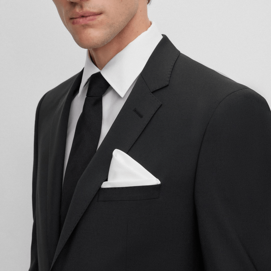 Hugo boss tie and pocket square deals