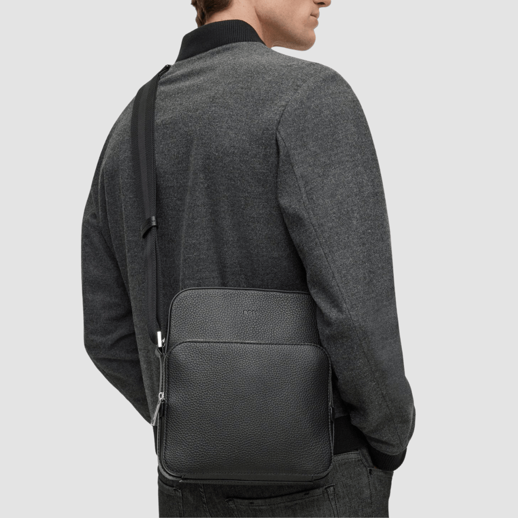 Hugo boss satchel bag hotsell