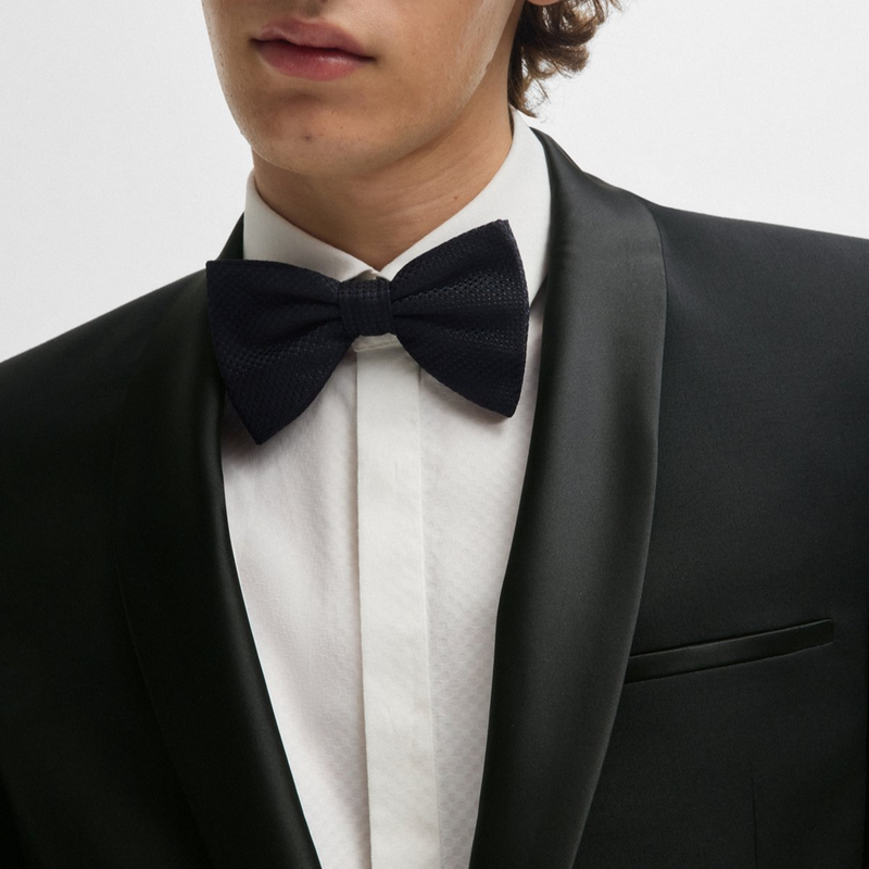 Hugo Boss Super Slim Fit Tuxedo Suit in Black