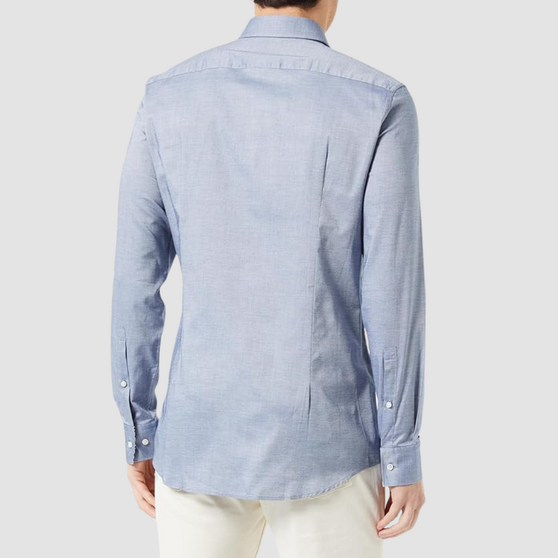 Hugo Mens Slim Fit Koey Shirt in Denim Blue