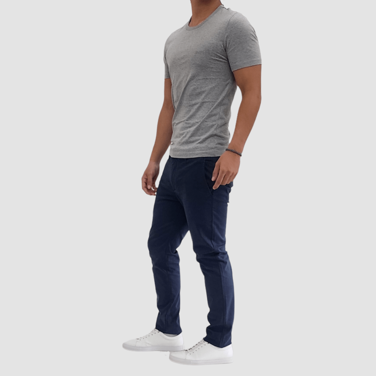 Jenson Slim Fit Jim Chino Pant in Navy