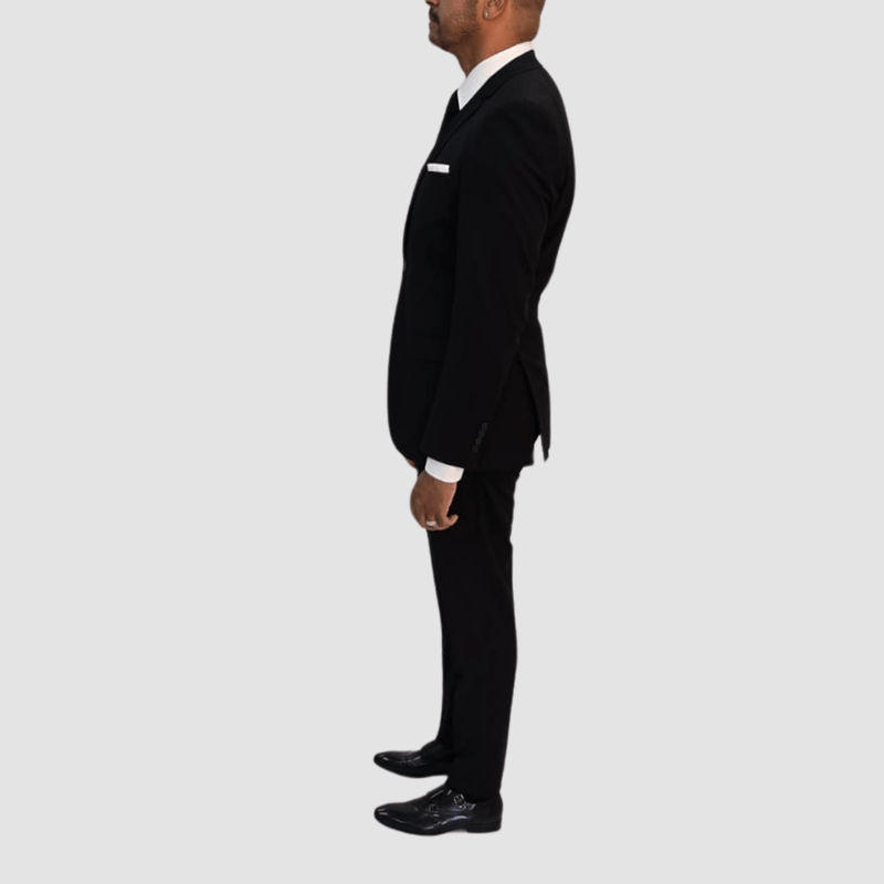 Jenson Slim Fit Penn Suit in Black