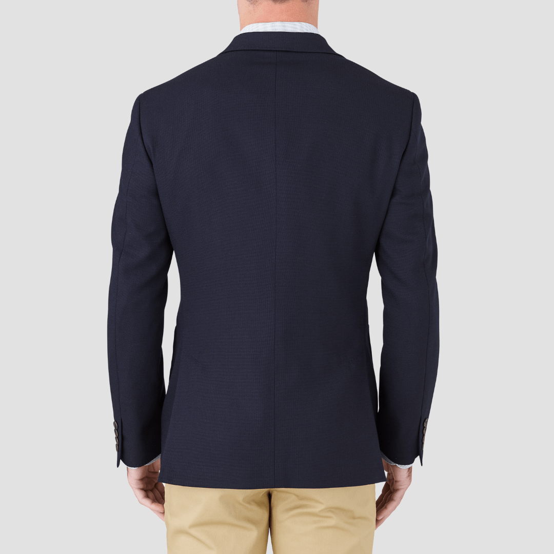 Joe Black slim fit guard sports jacket in navy