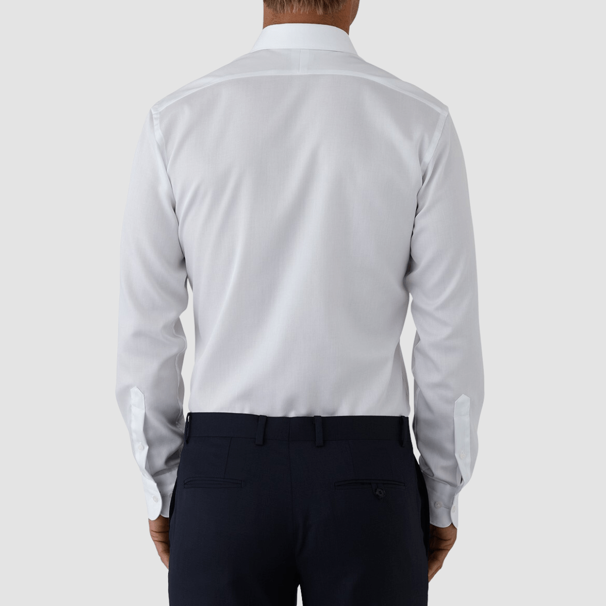 Joe Black slim fit pioneer evening shirt in white pure cotton