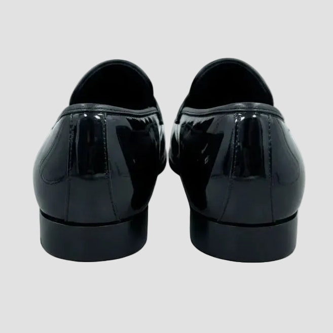 Slim fit men's leather loafer by Martino Carolus.