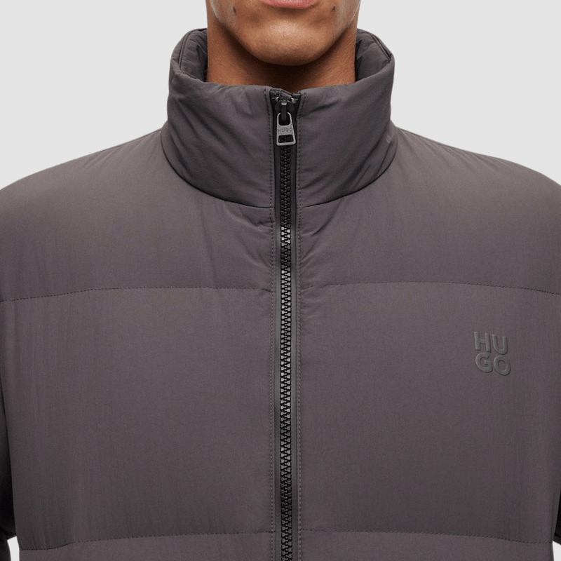 Hugo Boss Biron2341 Puffer Jacket in Grey