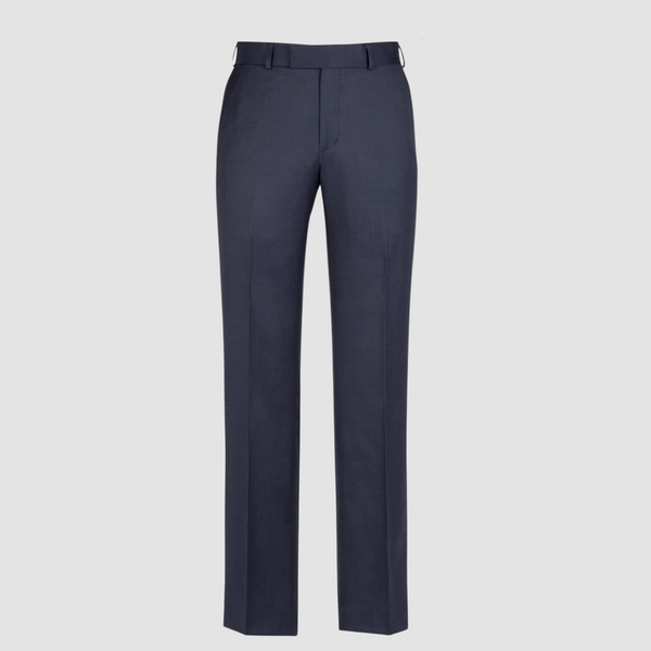 Rembrandt classic fit lotus mens suit trouser in contrast twill navy