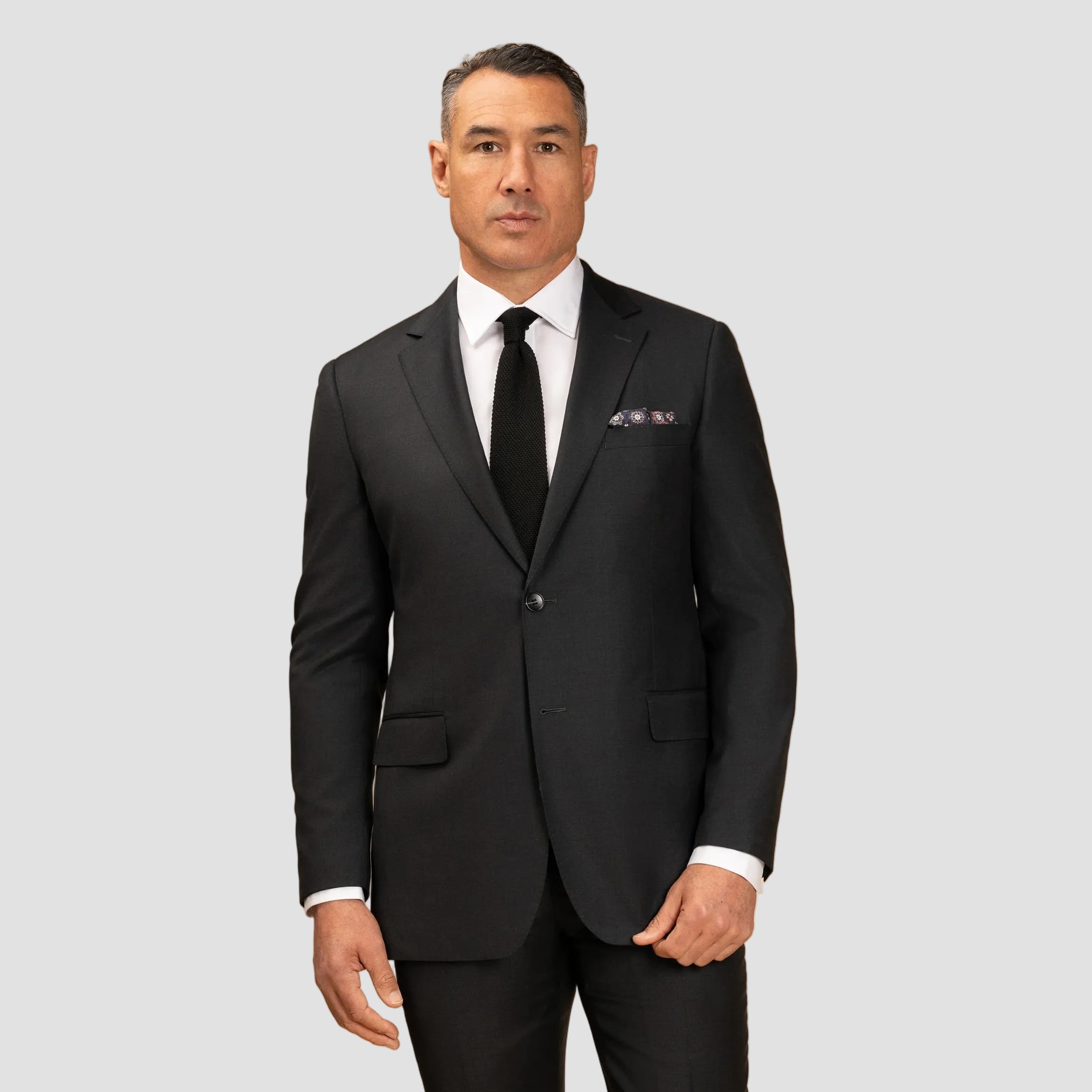 Rembrandt Cooper Twill Suit in Charcoal