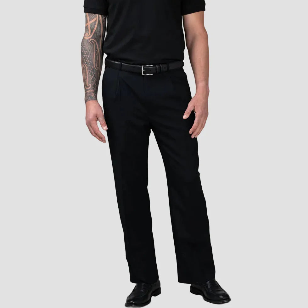 Rembrandt Crete Trouser in Jet Black