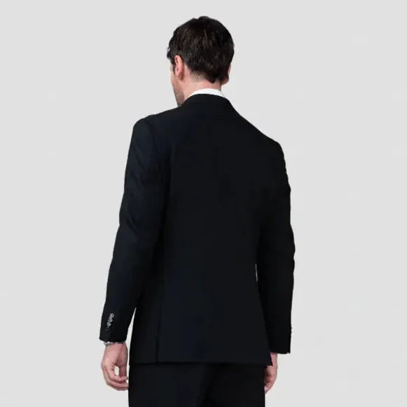 Rembrandt Doppio DB Jacket in Jet Black