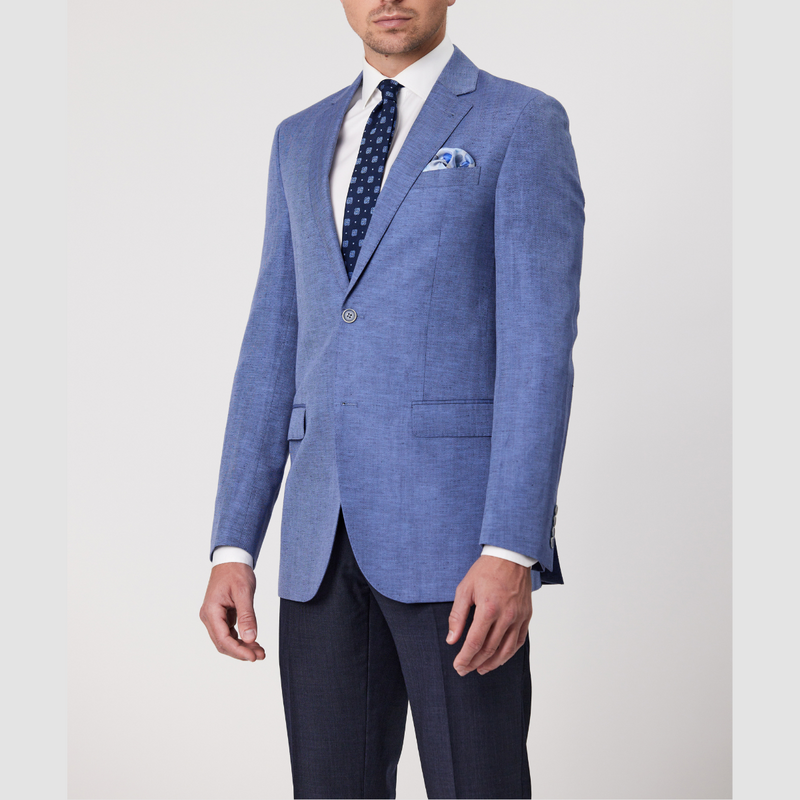 A closer look at the Savile Row Tailored Fit Mens Abram Suit Jacket.