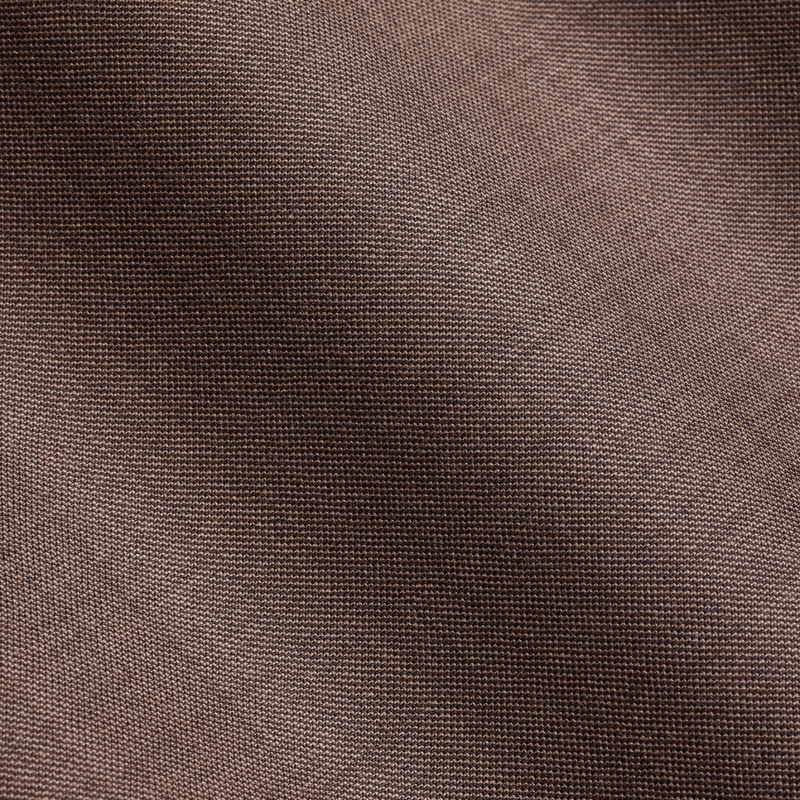 Fabric detail of the Savile Row Tailored Fit Mens Abram Suit in Latte Brown Pure Wool