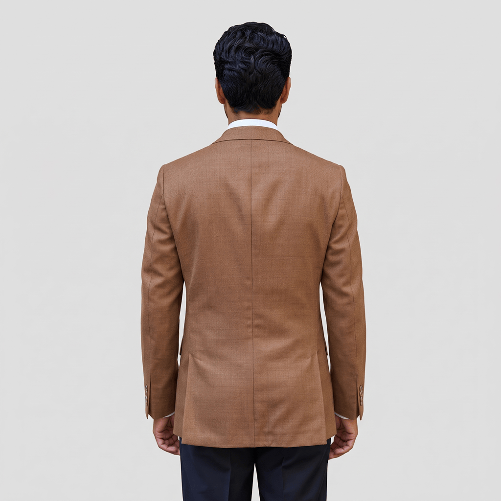 A refined Brown Abram Fancy Sports Jacket by Savile Row