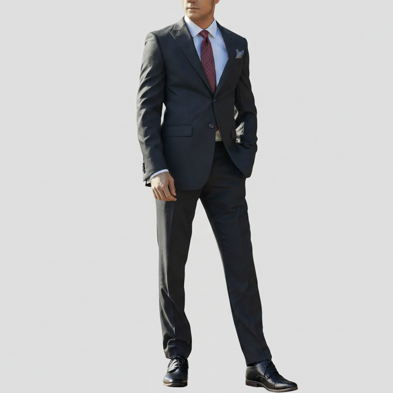 Mens Suits | Savile Row Tailored Fit Men's Jed Suit in Charcoal Pure Tasmanian Wool Mens Suit Warehouse - Melbourne Mens Suits | Savile Row Tailored Fit Men's Jed Suit in Charcoal Pure Tasmanian Wool Mens Suit Warehouse - Melbourne