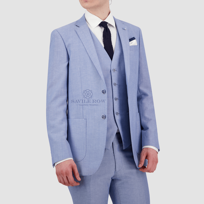 Mens Suits  Savile Row Tailored Fit Mens Asher Suit in Sky Blue – Mens Suit  Warehouse - Melbourne