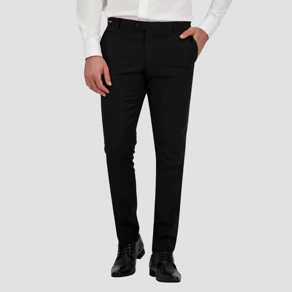 Person wearing black pants