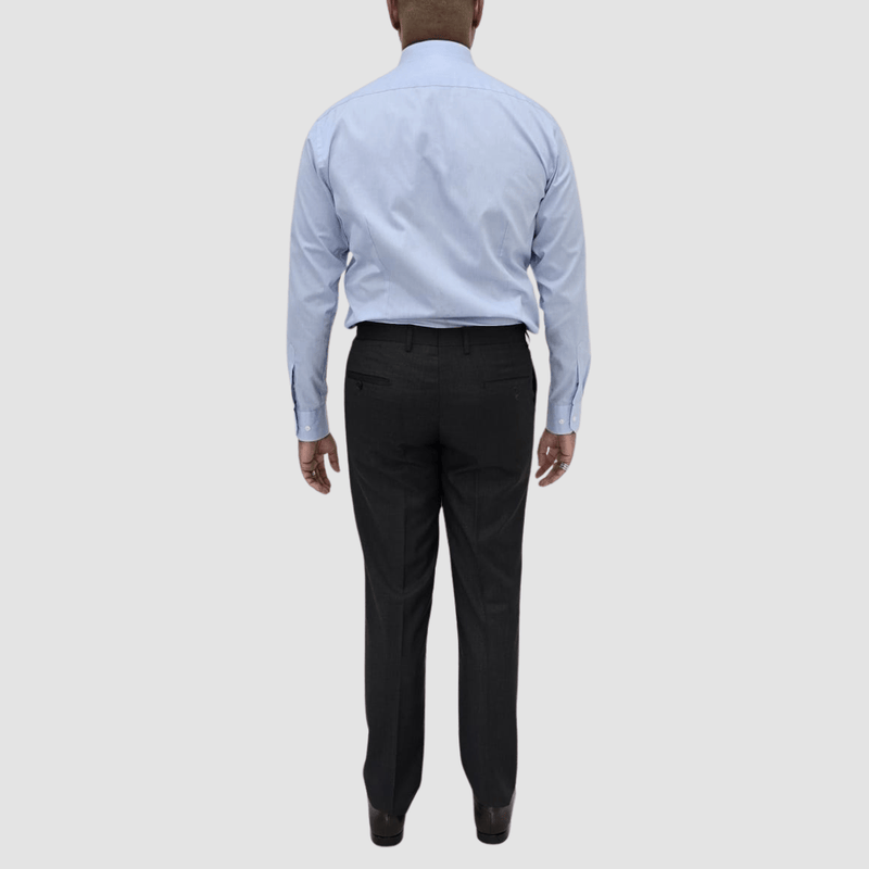 Jenson Slim Fit Tobago Suit Pant in Charcoal