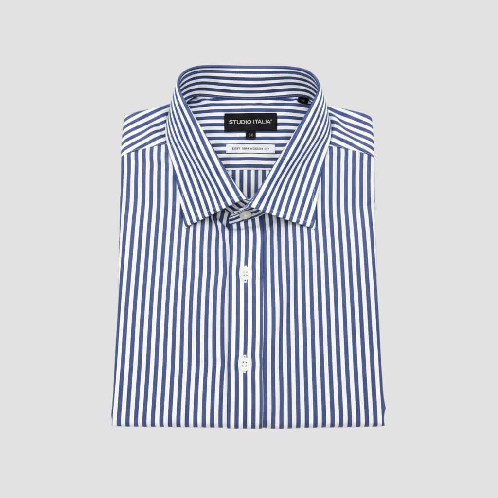 navy stripe Studio Italia shirt