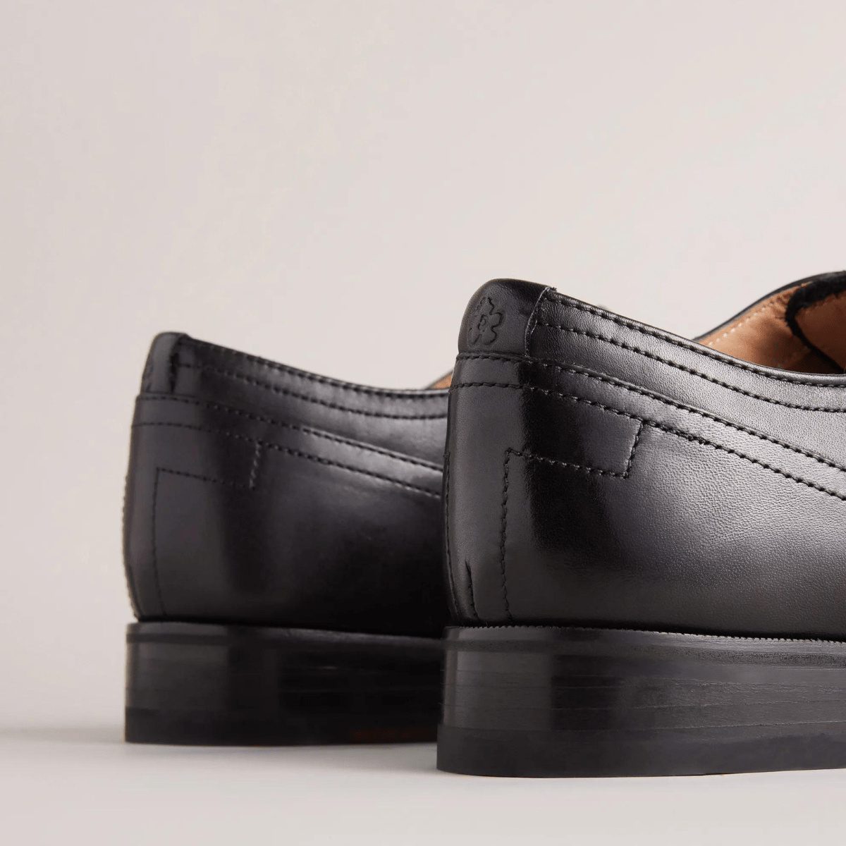 Ted Baker Carlen Mens Leather Oxford Shoes in Black