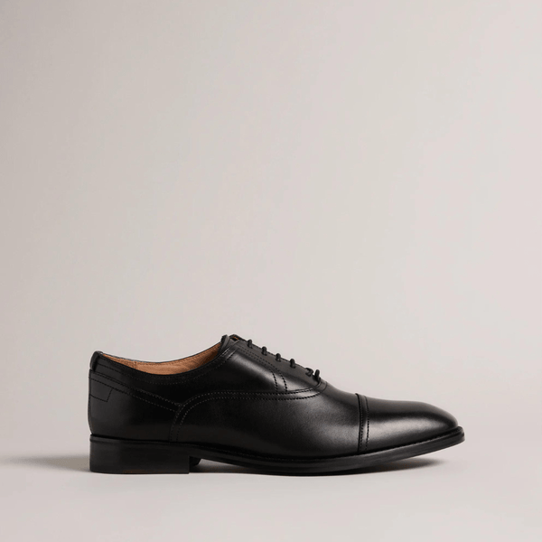 Ted Baker Carlen Mens Leather Oxford Shoes in Black