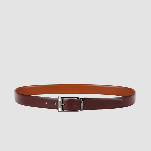 Ted Baker Crafti Reversible Leather Belt in Tan