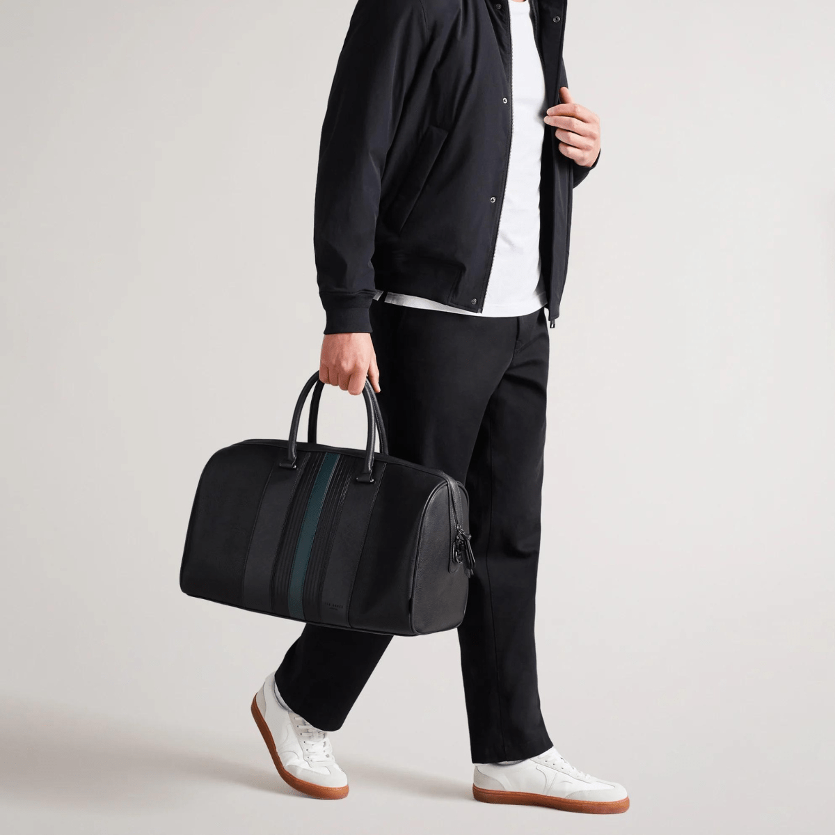 Ted Baker Evyday Holdall Bag in Black and Teal